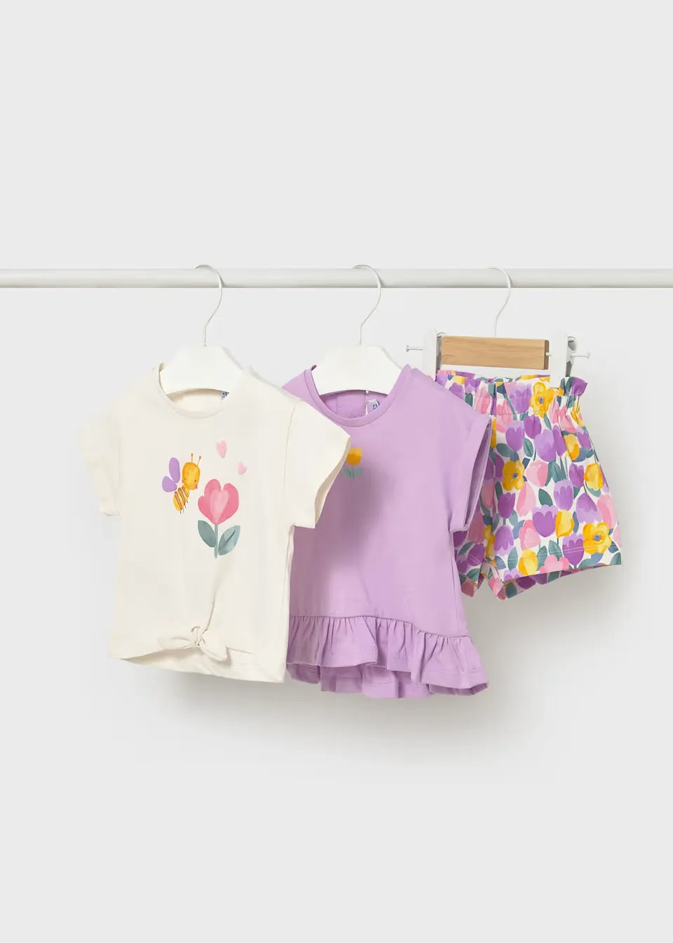 Conjunto 3 Piezas Short Estampado Mayoral 