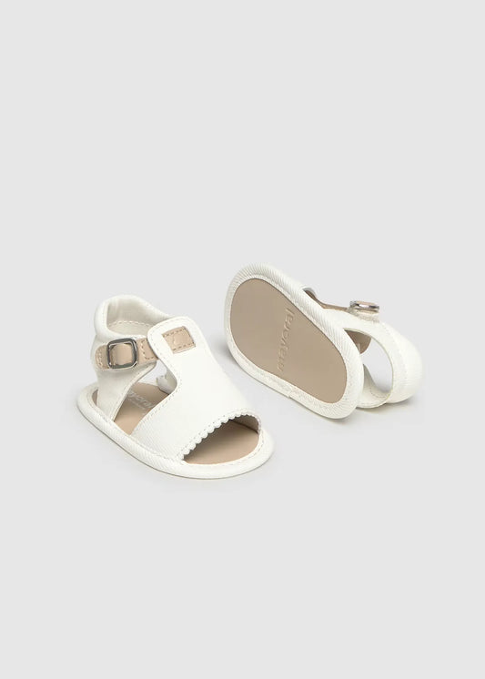 Sandalias Hebilla Combinado Crudo Beige Mayoral