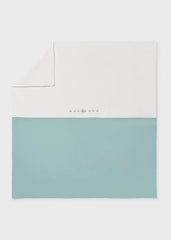 Cobija Algodón Bordado Flores Mayoral estilo