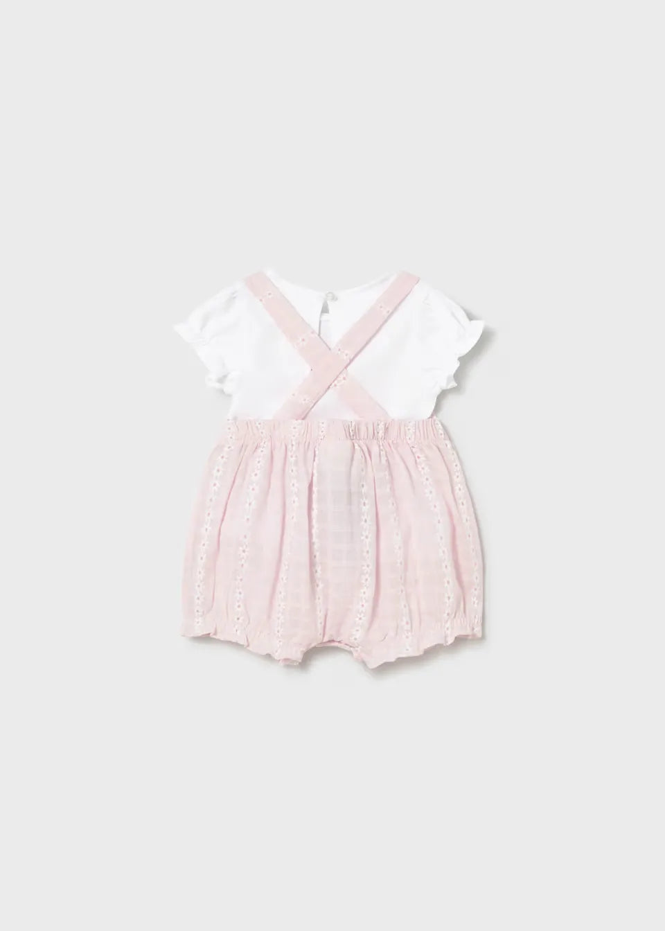 Conjunto Braga Flores Rosa Mayoral estilo