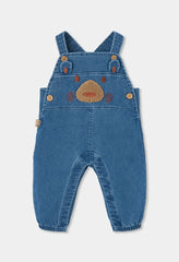 Conjunto Overol Bordado Oso Boboli