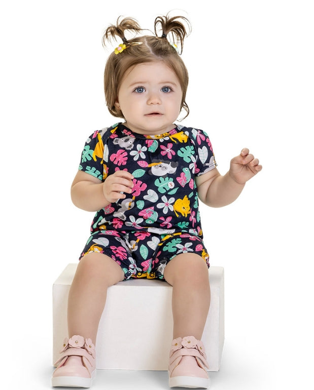 Mameluco Bebé Koala Negro Kyly Modelo