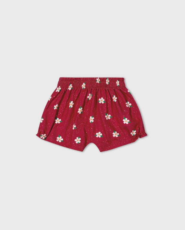Conjunto Short Gato Moño Rojo Kyly 