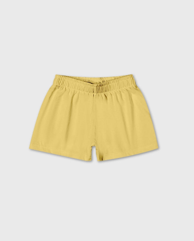 Conjunto Short Leopardo Amarillo Kyly 