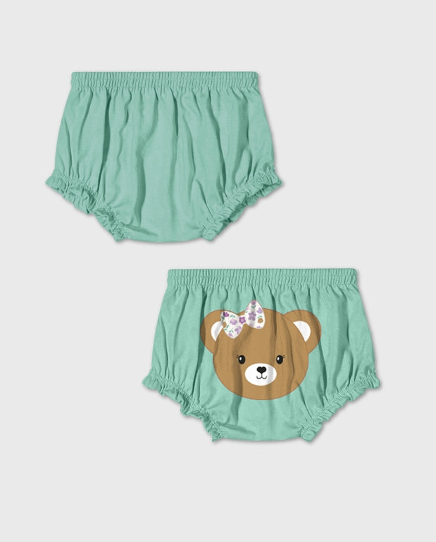 Conjunto Flores Lila Detalle Bordado Kyly Cubre Pañal