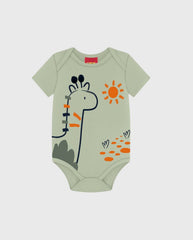 Conjunto Body y Bermuda Jirafa Verde Kyly