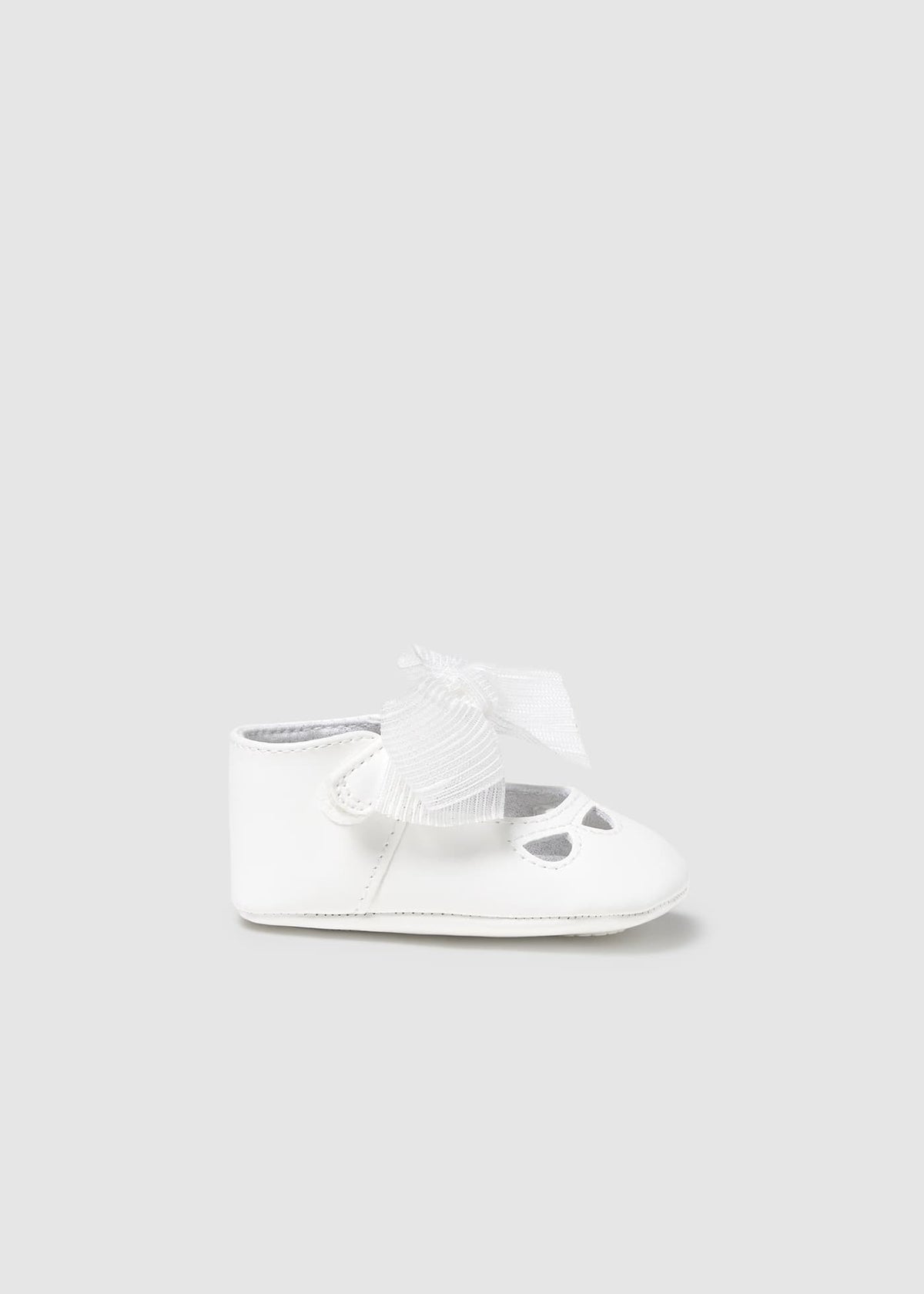 Baletas Mercedita Lazo Blanco Mayoral 