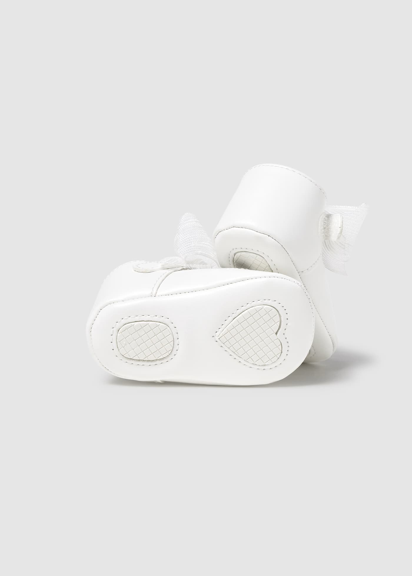 Baletas Mercedita Lazo Blanco Mayoral Suela