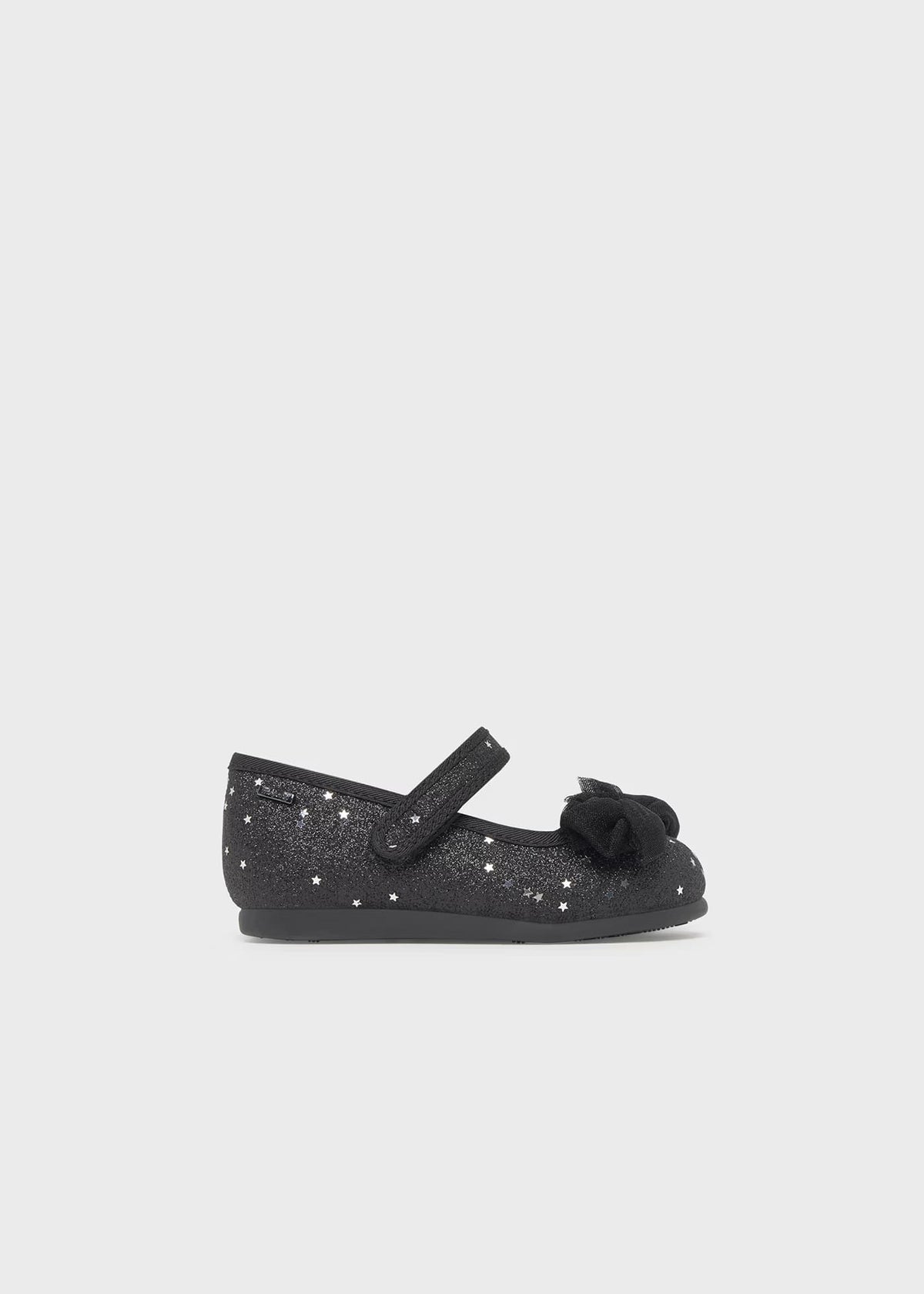 Baletas Mercedita Glitter Negro Mayoral