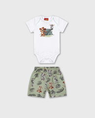 Conjunto Bebé Niño Body Carpa Sarafi Kyly 