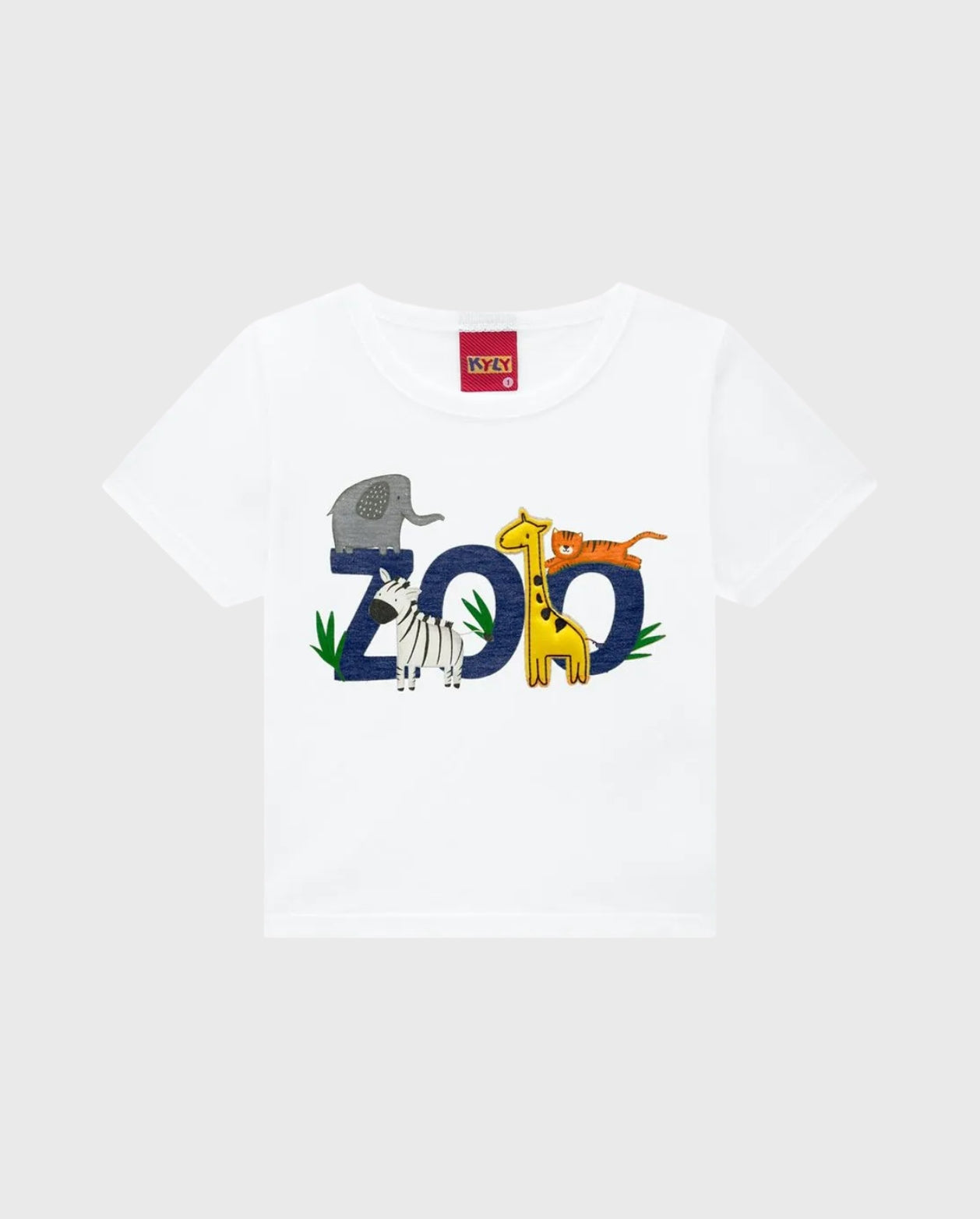 Conjunto Bermuda y Camiseta Zoo Kyly Blanco