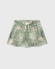 Conjunto Niña Short Concha Perla Milon Estilo