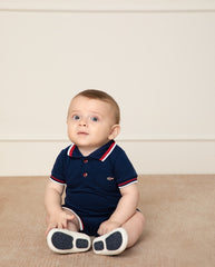 Mameluco Bebé Niño Polo Navy Milon Modelo