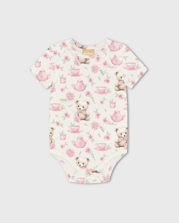 Body Bebé Estampado Oso Milon