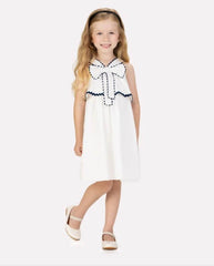 Vestido Maxi Moño Blanco Milon Modelo