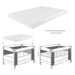 Colchón Ortopédico Corral Bebé Premium Baby