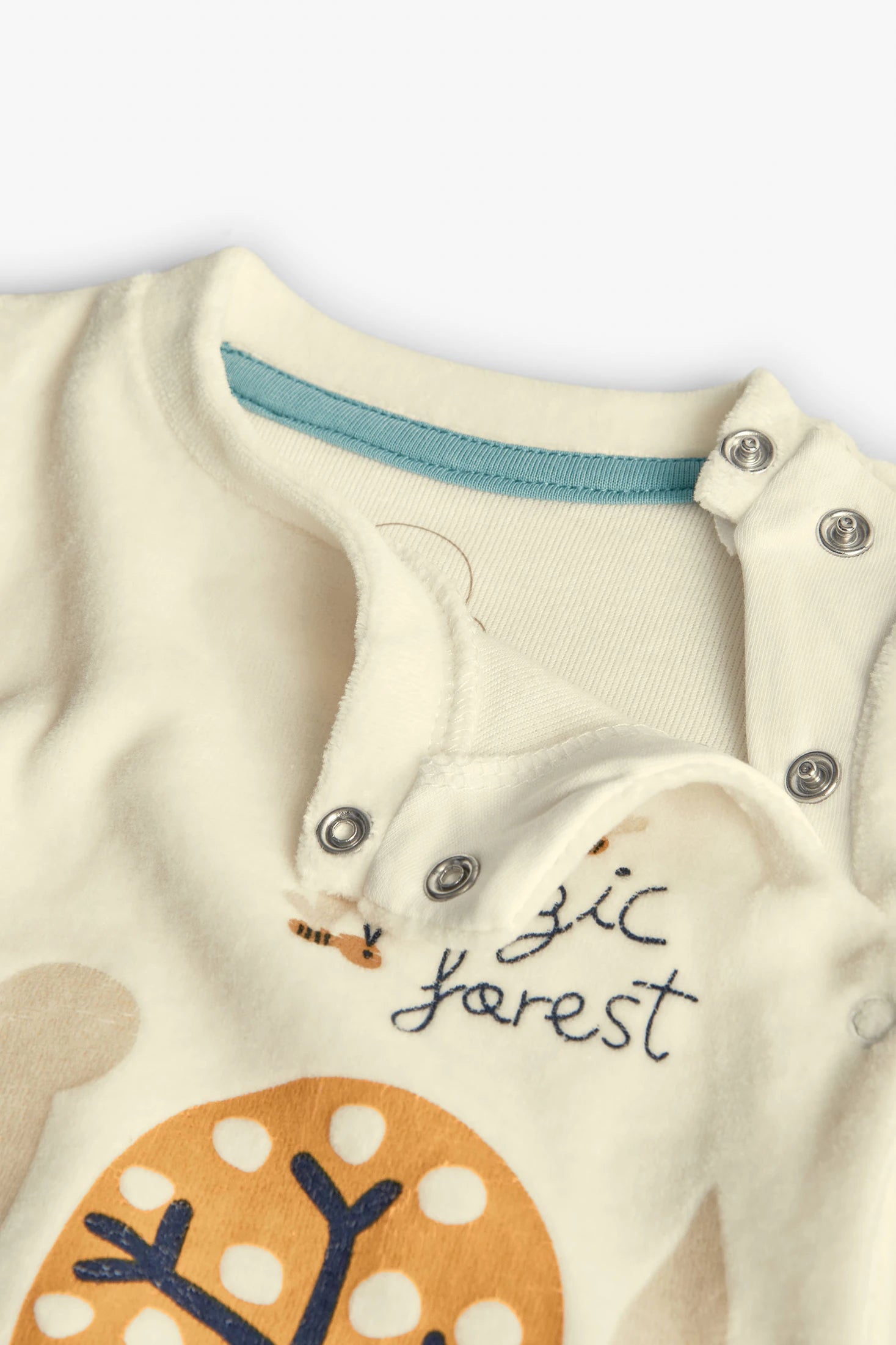 Pijama entero con pies cubiertos para bebé