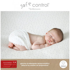 Protector Impermeable Y Sábana Termointeligente Safe Control Bimbidreams Bebé