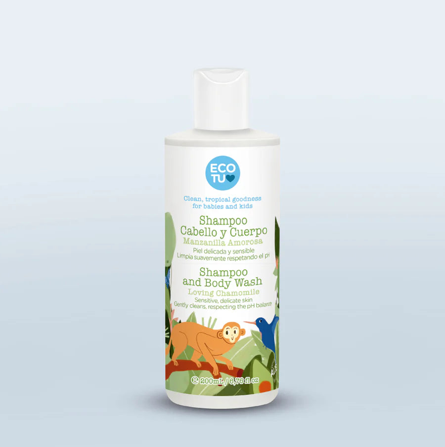 Shampoo Para Bebé Manzanilla Amorosa Ecotú 200ml