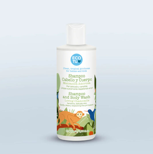 Shampoo Para Bebé Manzanilla Amorosa Ecotú 200ml
