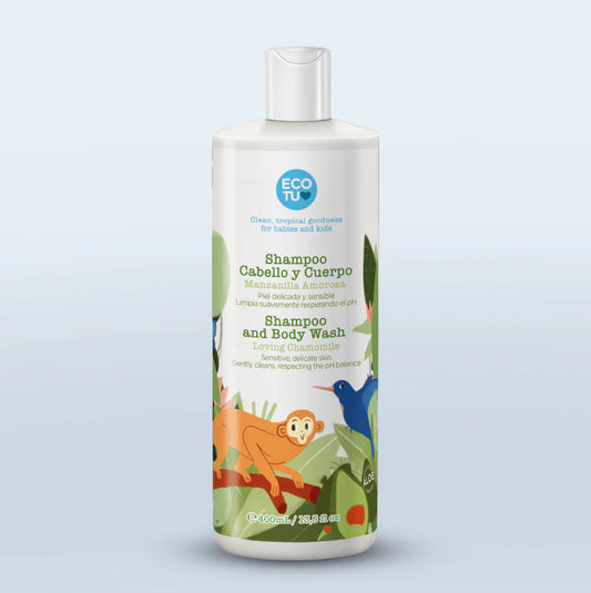 Shampoo Para Bebé Manzanilla Amorosa Ecotú 400ml