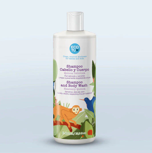 Shampoo Para Bebé Quinoa Deliciosa Ecotú 400ml