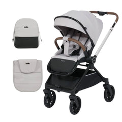 Coche Capri Mango Reversible Gris Kidilo