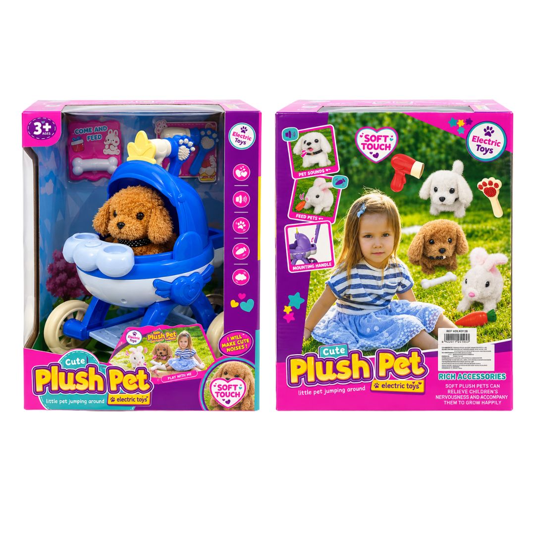 Juguete Coche Plush Pet Dog estilo