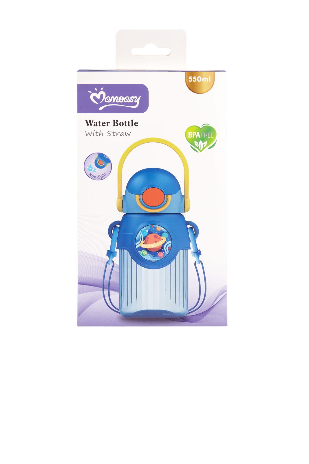 Termo Pitillo 550ml Momeasy Empaque