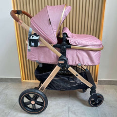 Coche Moisés Milano Reversible Maxibaby Rosa