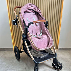 Coche Moisés Milano Reversible Maxibaby Rosa Estilo