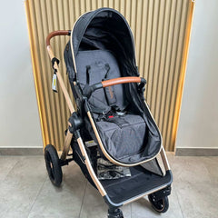 Coche Moisés Milano Reversible Maxibaby Negro Estilo