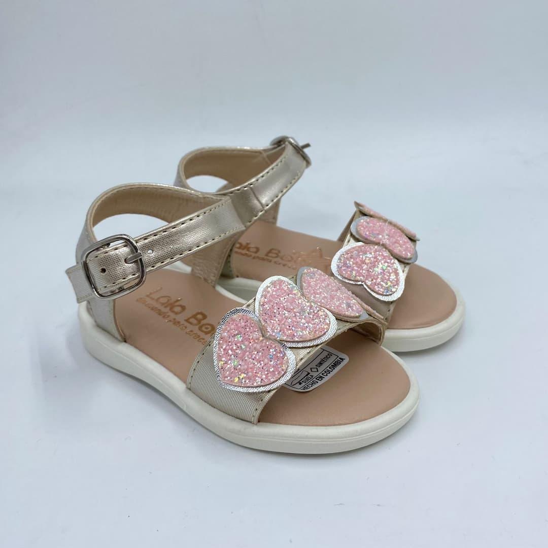 Sandalias Detalle Corazones