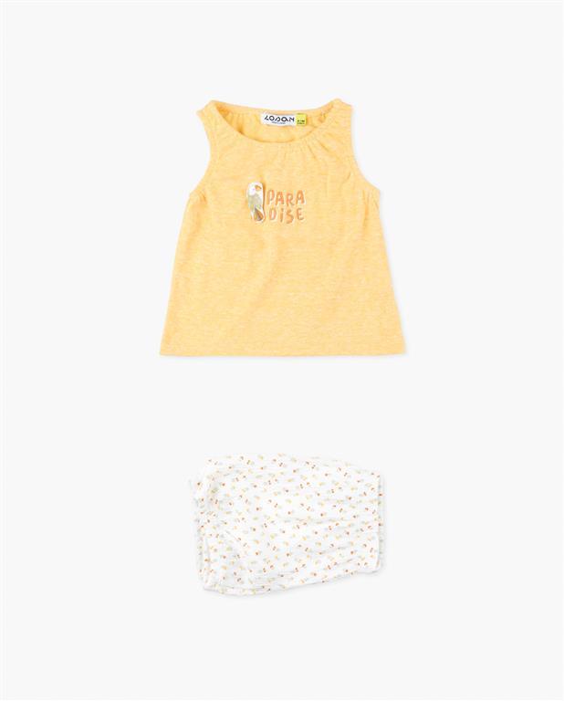 Conjunto 2 Piezas Amarillo Jungle