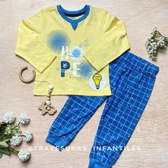 Pijama Pantalon Cuadros Hope