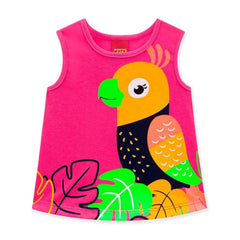 Blusa Estampada Pajaro