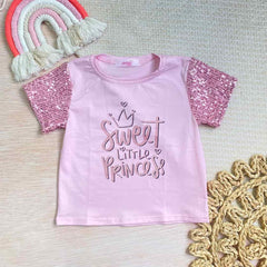 Blusa Manga Lentejuelas Pink