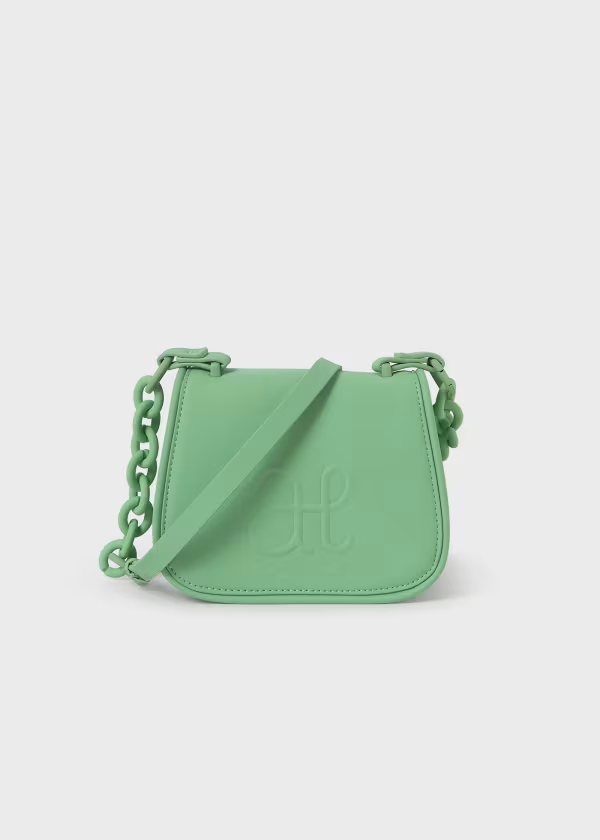 Bolso Logo Verde Relieve Abel & Lula Cadena