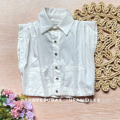 Camisa Prenses Amarre Espalda