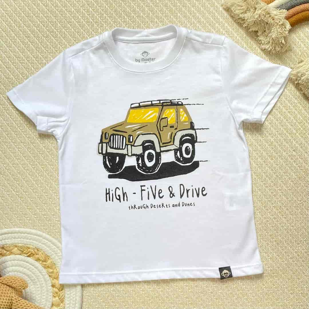 Camiseta Para Niño Campero Color Blanco