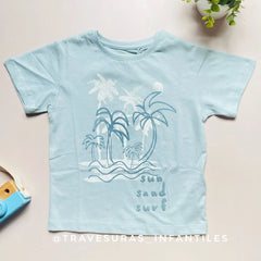 Camiseta Carrito Palms Beach Verde
