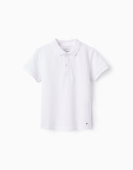 Camiseta Tipo Polo Blanco