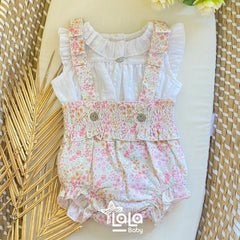 Conjunto Body Resorte Flores