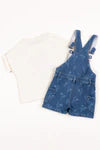 Conjunto Braga Denim Flores