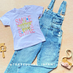 Conjunto Enterizo Denim Sparkle