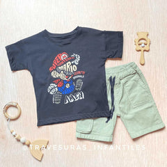 Conjunto Mario Bros Short