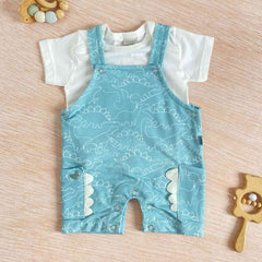 Conjunto Overol Dinosaurios Bebé Niño