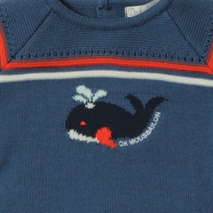 Conjunto Tricot Ballenita Navy