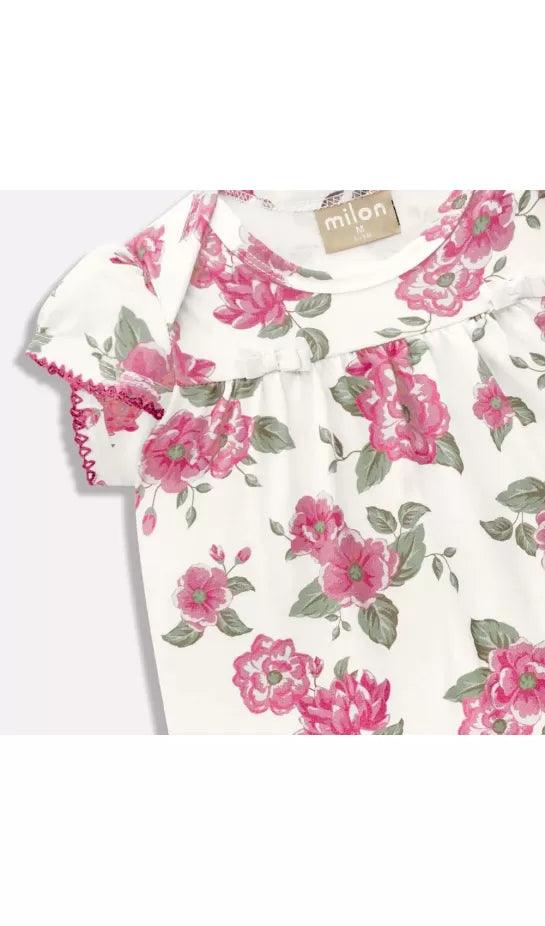 Romper Estampado Flores Milon detalle