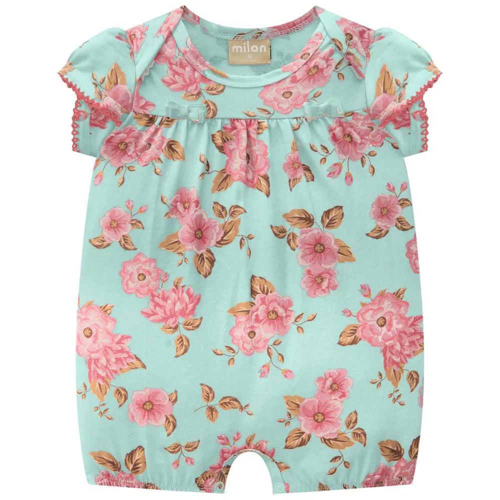 Romper Estampado Flores Milon verde